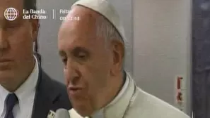 Papa Francisco. Foto: captura de TV