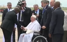 El papa inicia un viaje de seis días a la República Democrática del Congo y Sudán del Sur - Noticias de Gianella Marquina