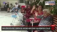 Papa León XIV: Comitiva del Vaticano visita casa hogar