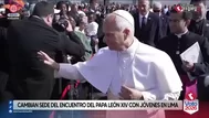 Papa León XIV: el Estadio Monumental ya no recibirá a jóvenes