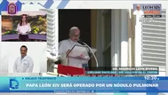 Papa León XIV: Oncólogo explica diagnóstico de nódulo pulmonar