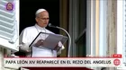 Papa León XIV reaparece en el rezo del Ángelus en el Vaticano