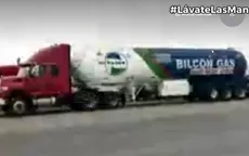 Paracas: Abastecimiento de GLP ocasiona largas filas de camiones - Noticias de filas