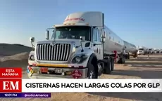 Paracas: Cisternas hacen largas colas por GLP - Noticias de cisternas