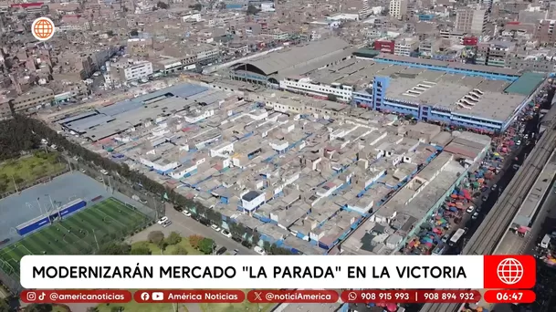 La Parada será modernizada desde 2025 con un nuevo mercado en La Victoria. Foto: América Noticias