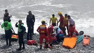 El hecho ocurrió en la Costa Verde. Foto: América TV