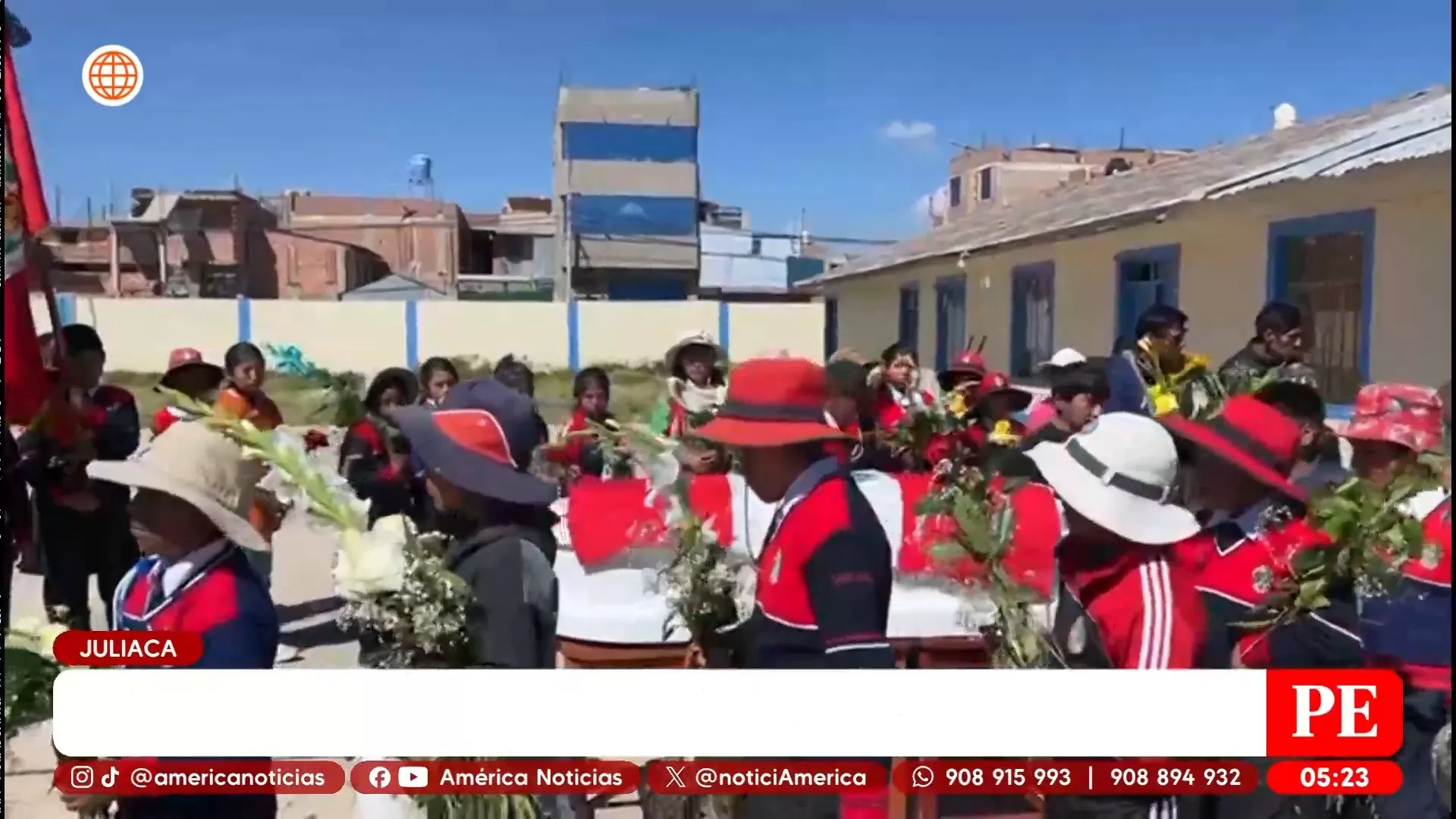 Pareja acusada de asesinar a una niña de 10 años en Juliaca. Foto: América Noticias Pareja acusada de asesinar a una niña de 10 años en Juliaca. Foto: América Noticias
