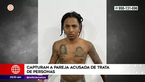 Captura por trata de personas. Foto y video: América Noticias