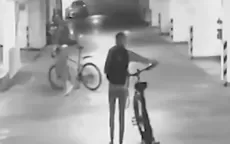 Pareja de ladrones robó bicicletas de alta gama en edificio - Noticias de edificio