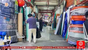 Comerciantes afectados por el paro de transportistas. Foto y video: América Noticias