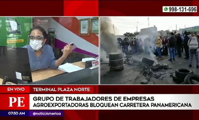 Paro agrario en Ica y La Libertad: Empresas de transporte terrestre ...