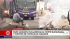 Paro agrario: Panamericana Norte bloqueada y cientos de vehículos varados