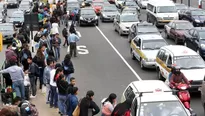  El paro de transportistas del Callao afectó a miles de trabajadores, quienes llegaron tarde a sus centros de labores