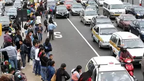  El paro de transportistas del Callao afectó a miles de trabajadores, quienes llegaron tarde a sus centros de labores