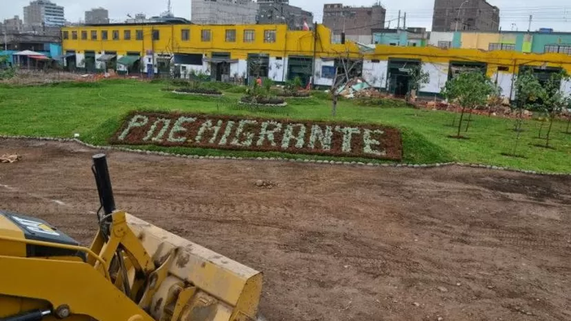 Obras del Parque del Migrante concluirán en diciembre