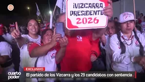 Perú Primero, con Mario Vizcarra, presenta candidatos con sentencias, investigaciones y cuestionamientos en su historial. Video: Cuarto Poder