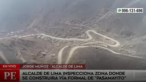 Obras en Pasamayito se terminarían en 2021.