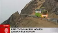 Serpentín de Pasamayo. América Noticias