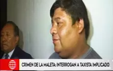 Pasamayo: taxista implicado en crimen de la ‘Princesita del Marañón’ rindió manifestación - Noticias de maleta-retenida