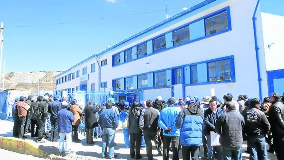 Población denunció que 2000 niños tenían la sangre contaminada con plomo. Foto: diariocorreo