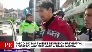 Ocurrió en Pasco. Foto: América TV