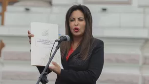 Patricia Chirinos renunció al partido Avanza País. Video: Canal N / Foto: Andina