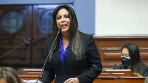 Patricia Chirinos, congresista de la República. Foto: Andina / Video: Canal N