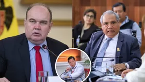 PCM respalda al titular del MTC ante críticas de López Aliaga. Foto y video: Canal N/Presidencia/Andina