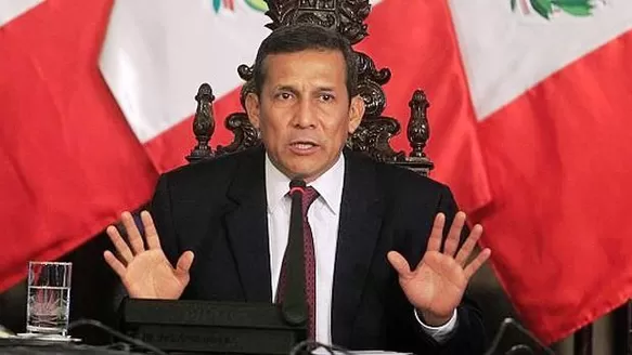 Ollanta Humala, presidente de la República. Foto: archivo El Comercio.