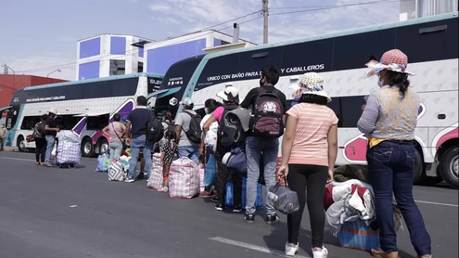 Trasladado humanitario. Foto: PCM Perú