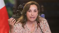 Pdta. Dina Boluarte: "Hagan lo que hagan no me van a doblegar"