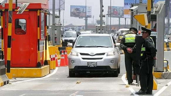 El incremento se realizará también en el peaje de Huaylas. Foto: Referencial/archivo El Comercio