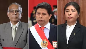 Anibal Torres, Pedro Castillo y Betssy Chávez, investigados por la Fiscalía - Foto: Composición - Video: Canal N