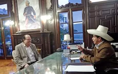 Pedro Castillo: "Anuncio que Julio Velarde continuará como presidente del BCR" - Noticias de bcr