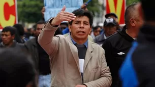 Pedro Castillo, dirigente de los profesores. Foto: La República