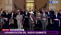 Nuevo gabinete ministerial