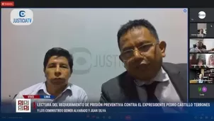 Eduardo Pachas asumía la defensa legal del expresidente Pedro Castillo por el presunto delito de rebelión / Foto: JusticiaTV