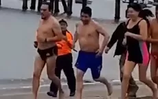 Pedro Castillo fue captado sin sombrero en playa Agua Dulce de Chorrillos - Noticias de agua