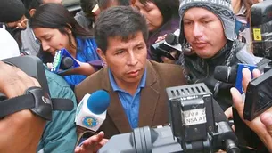 Pedro Castillo, dirigente del comité de lucha de los profesores en huelga / Foto: archivo Andina