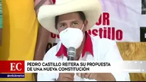 Pedro Castillo: Perú merece una Constitución aprobada en democracia, sin amenazas golpistas. Video: América