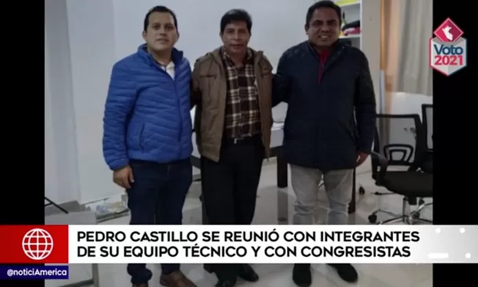 Pedro Castillo Se Reunió Con Integrantes De Su Equipo Y Congresistas América Noticias 5511