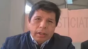 Pedro Castillo. Video: Canal N vía Justicia TV