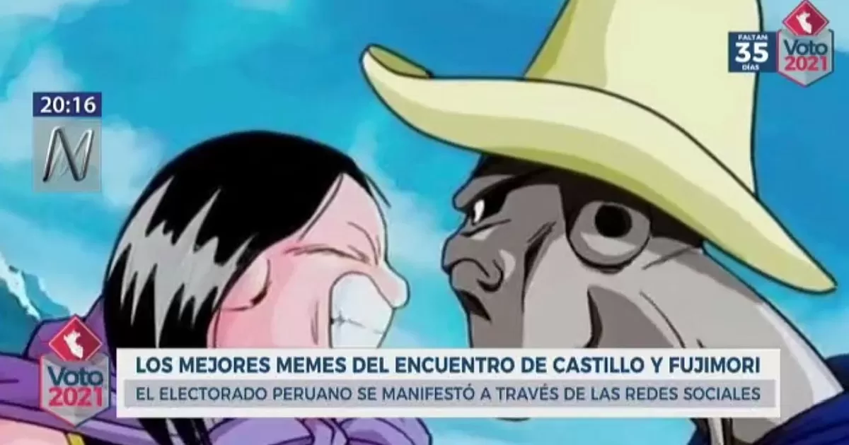 Keiko Fujimori Vs Pedro Castillo Los Mejores Memes Que Dejo El Encuentro En Chota America Noticias