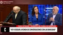 Pedro Cateriano, presidente del Consejo de Ministros. Video: América