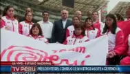 Primer ministro despidió a los atletas Parapanamericanos Toronto 2015
