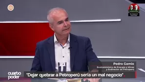 El exdirector de Petroperú alertó sobre consecuencias financieras y legales si se liquida la empresa estatal. Video: Cuarto Poder