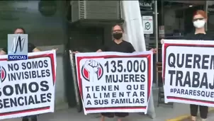 Peluquerías piden trabajar con menos aforo. Canal N