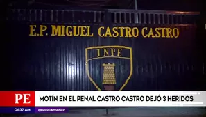 Enfrentamientos en penal Castro Castro. América Noticias