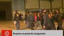 Reqiusa en penal de Lurigancho. América Noticias