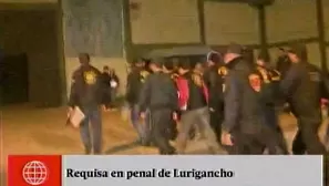 Reqiusa en penal de Lurigancho. América Noticias